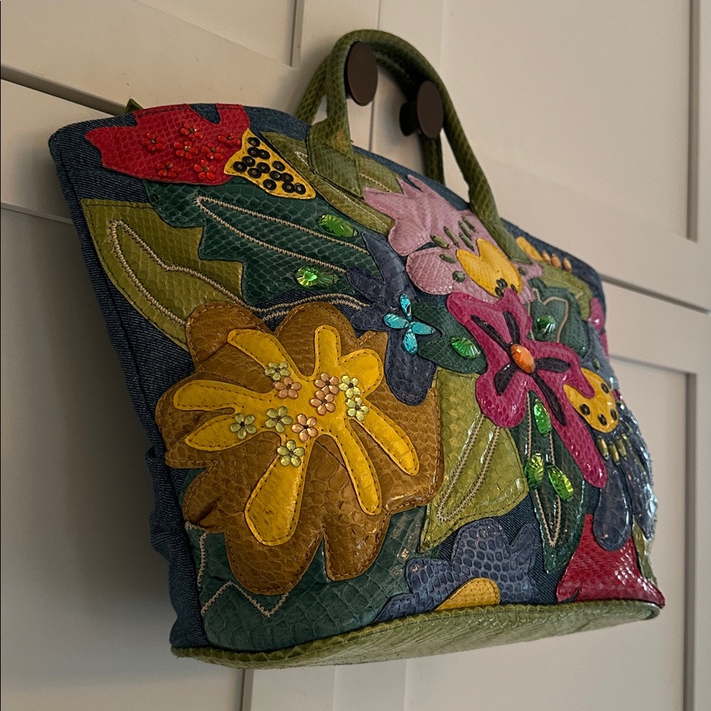 HUGE PRICE REDUCTION -VINTAGE BROCCIALINI BAG FROM ITALY -2000s - Picture 4 of 9